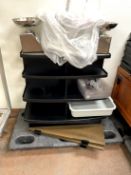 BLACK 4 TIER DISPLAY