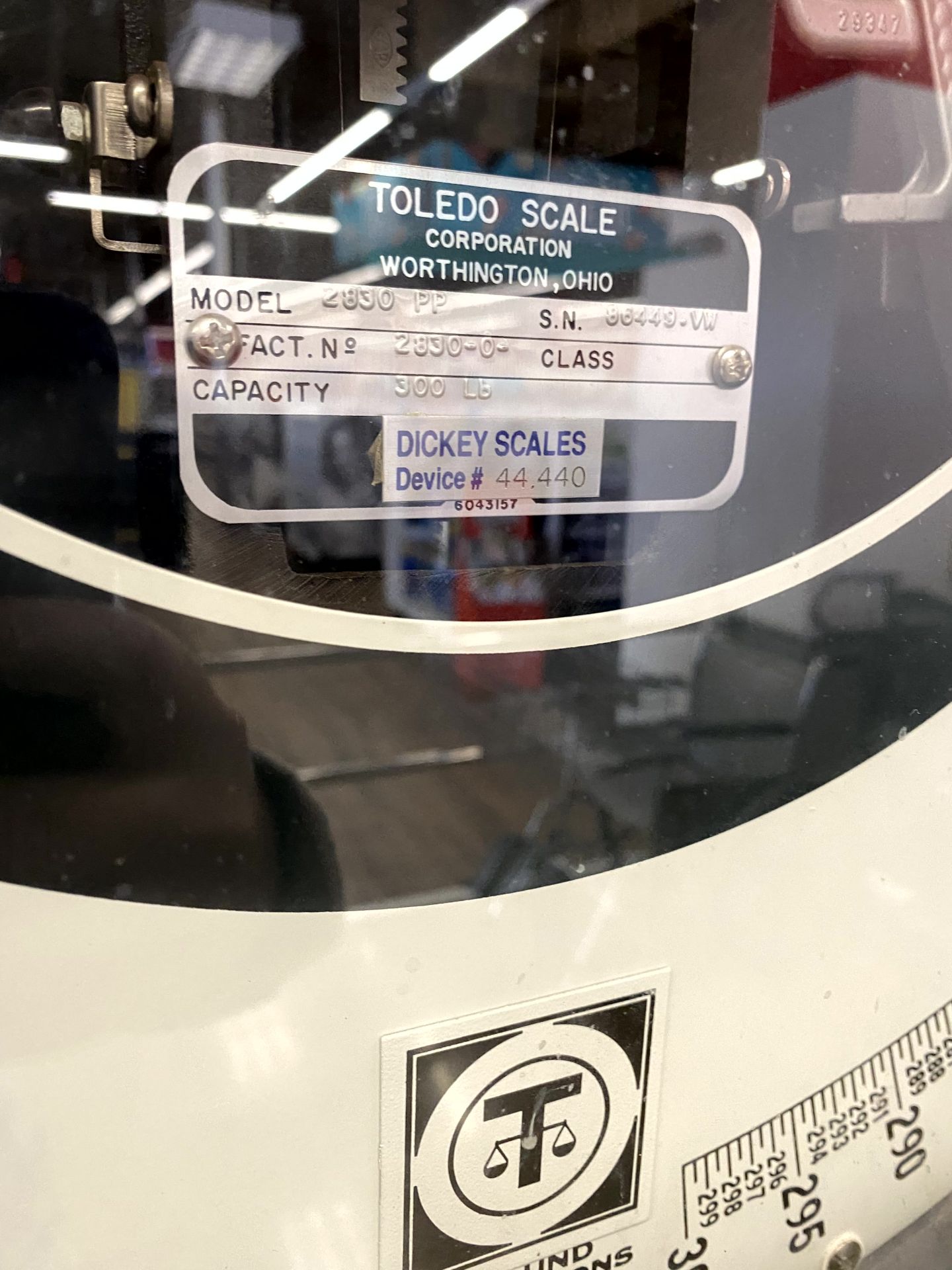 TOLEDO VINTAGE SCALE - Image 2 of 2