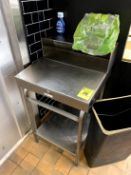 RECEIVING DESK WITH FLIP LID