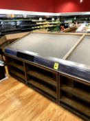 6FT WOOD PRODUCE SLANT TABLES