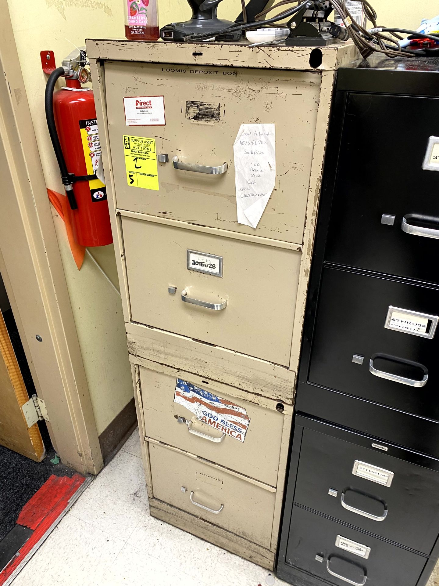 TWO DRAWER FILE CABINETS