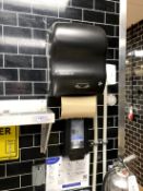 SOAP AND PAPER TOWEL DISPENSER