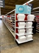 88FT RUN OF MADIX GONDOLA SHELVING