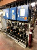 1995 HUSSMANN 3 PUMP COMPRESSOR RACK