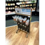MERCHANDISER ON CASTERS