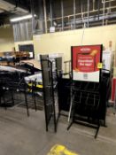 GROUP OF ASSORTED DISPLAYS AND MERCHANDISERS