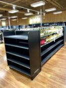 12FT RUN OF MADIX SHELVING