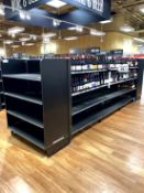 12FT RUN OF MADIX SHELVING