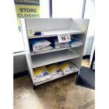 4FT RUN OF MADIX SHELVING