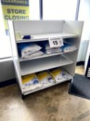 4FT RUN OF MADIX SHELVING