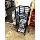 NEWSPAPER AND MAGAZINE STAND