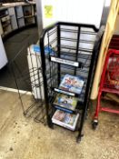 NEWSPAPER AND MAGAZINE STAND