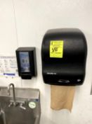 SOAP AND PAPER TOWEL DISPENSER