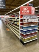 88FT RUN OF MADIX GONDOLA SHELVING
