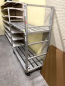ASSORTED ALUMINUM RACKS
