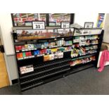 TOBACCO SHELVING IN CUSTOMER SERVICE AREA