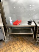 STAINLESS STEEL TABLE