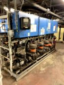1995 HUSSMANN 5 PUMP COMPRESSOR RACK