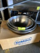 GROUP OF STAINLESS MIXING BOWLS