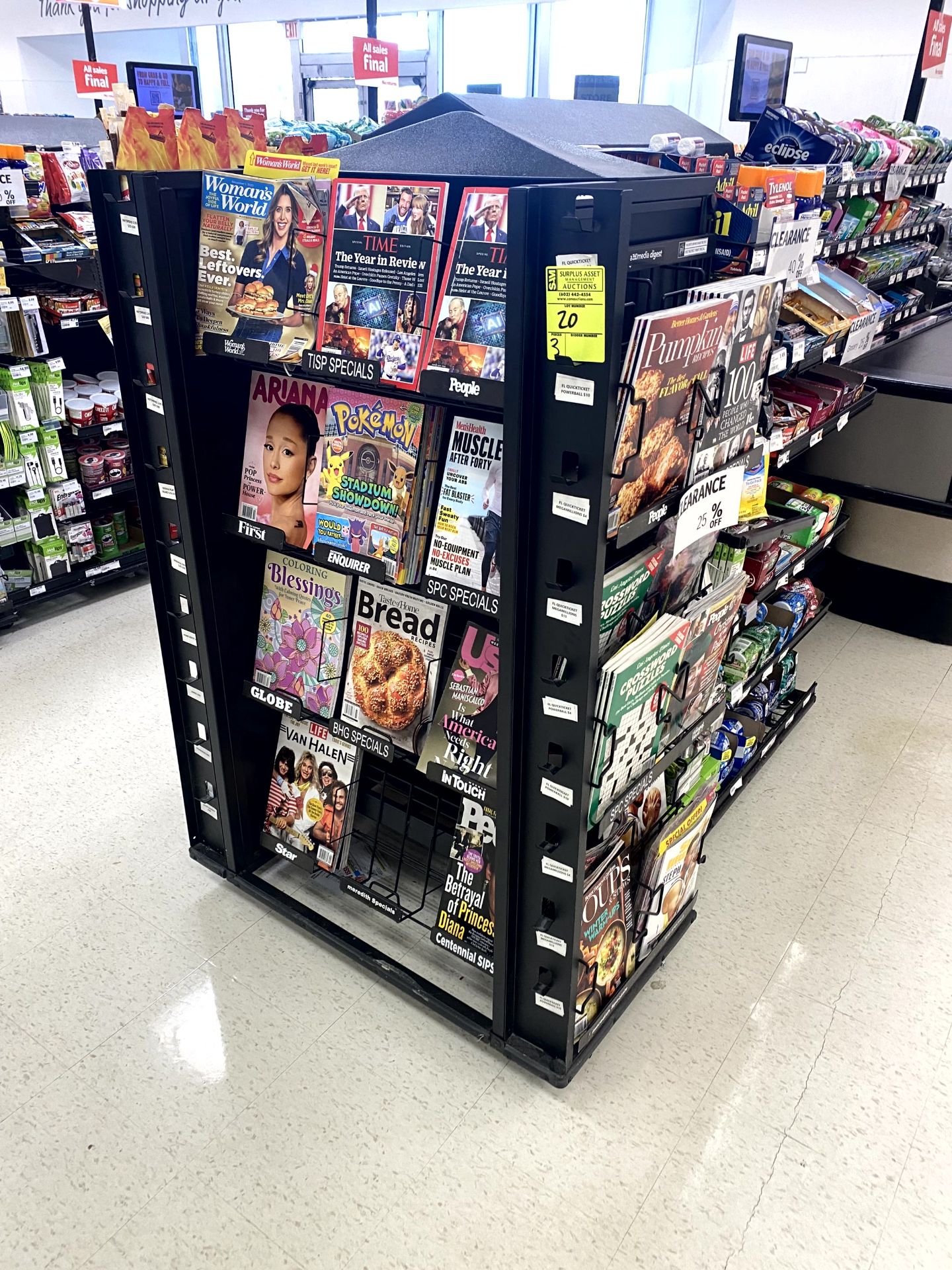 CHECKLANE MERCHANDISERS (COOLERS NOT INCLUDED)