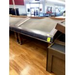 6FT WOOD PRODUCE SLANT TABLES