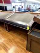 6FT WOOD PRODUCE SLANT TABLES