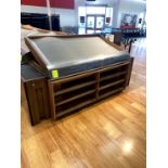 6FT WOOD PRODUCE SLANT TABLES