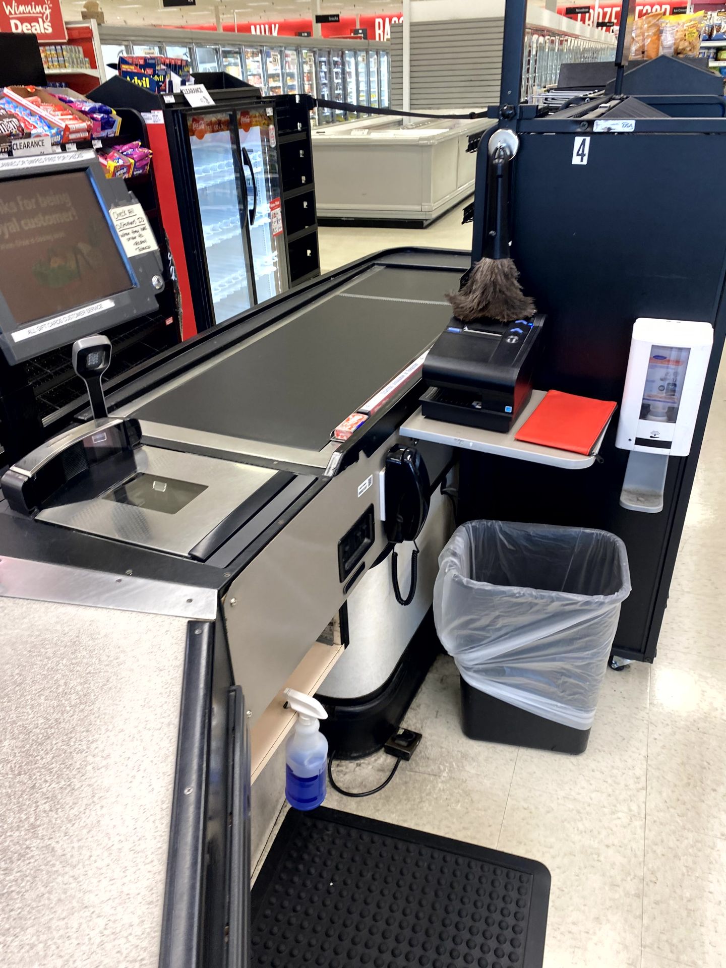 UNMARKED SINGLE BELT CHECKLANE (POS NOT INCLUDED) - Image 3 of 3