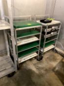 6 TIER RACKS WITH CONTENTS