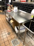 STAINLESS STEEL TABLE