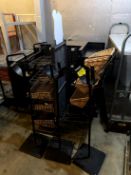 GROUP OF ASSORTED MERCHANDISERS IN WALK IN