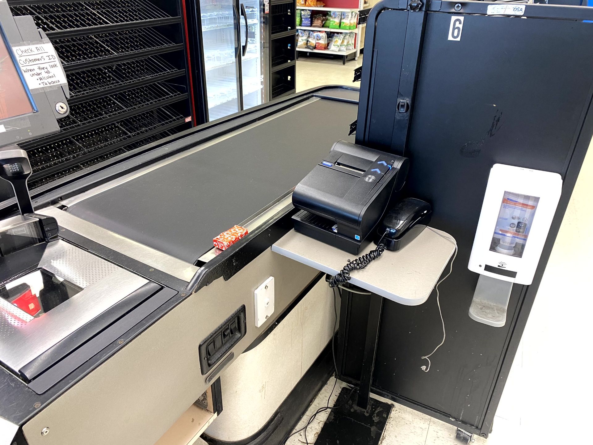 UNMARKED SINGLE BELT CHECKLANE (POS NOT INCLUDED) - Image 3 of 3