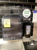 PAPER TOWEL AND SOAP DISPENSER