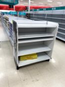 51FT RUN OF MADIX SHELVING