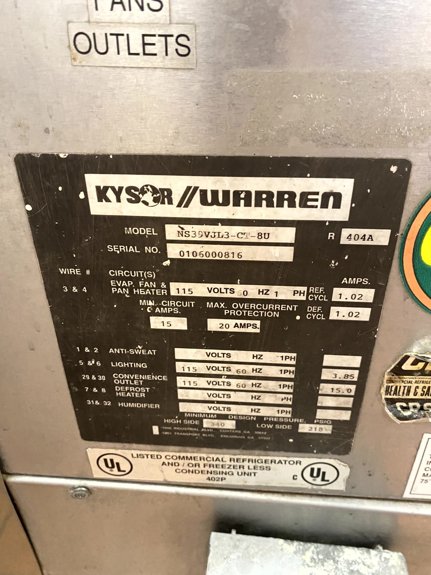 16FT RUN OF KYSOR WARREN DELI CASE - Image 4 of 4