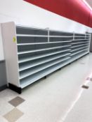 24FT RUN OF MADIX SHELVING