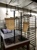 WHICKER DISPLAY MERCHANDISERS