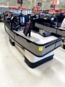 UNMARKED SINGLE BELT CHECKLANE (POS NOT INCLUDED)