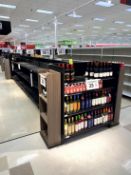 20FT RUN OF MADIX SHELVING