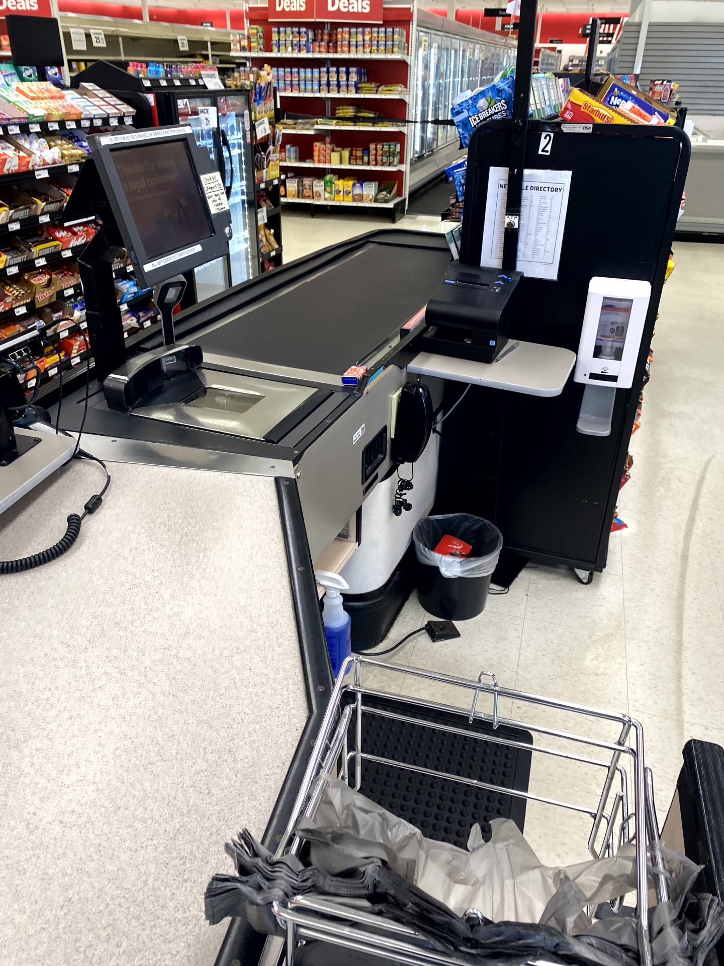 UNMARKED SINGLE BELT CHECKLANE (POS NOT INCLUDED) - Image 3 of 3