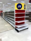 50FT RUN OF MADIX SHELVING