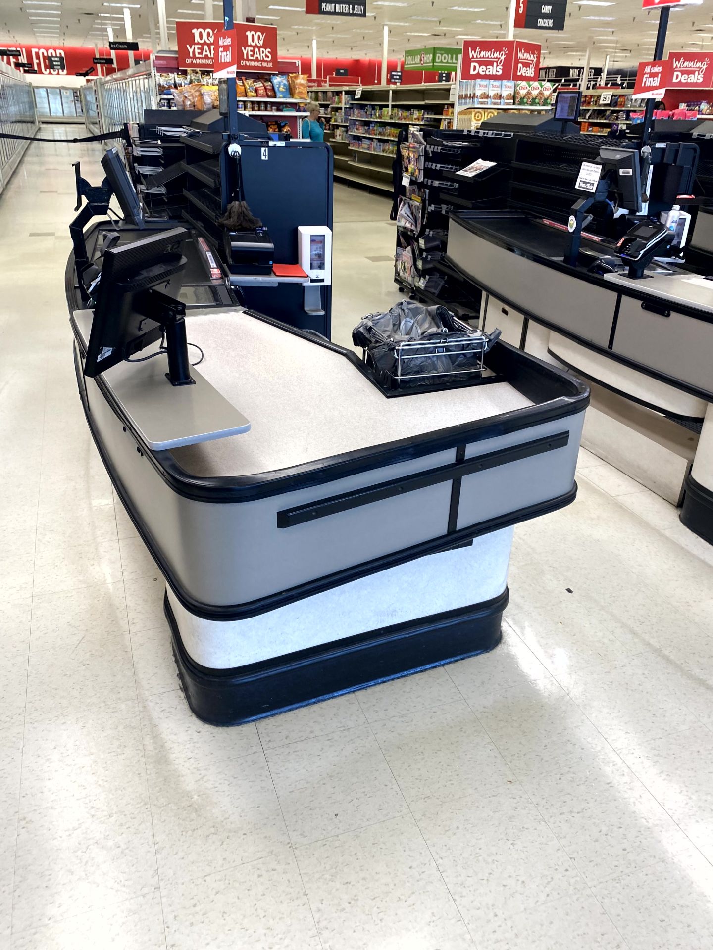 UNMARKED SINGLE BELT CHECKLANE (POS NOT INCLUDED) - Image 2 of 3