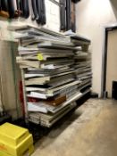 ALL LOOSE SHELVING NEAR BACK WALL