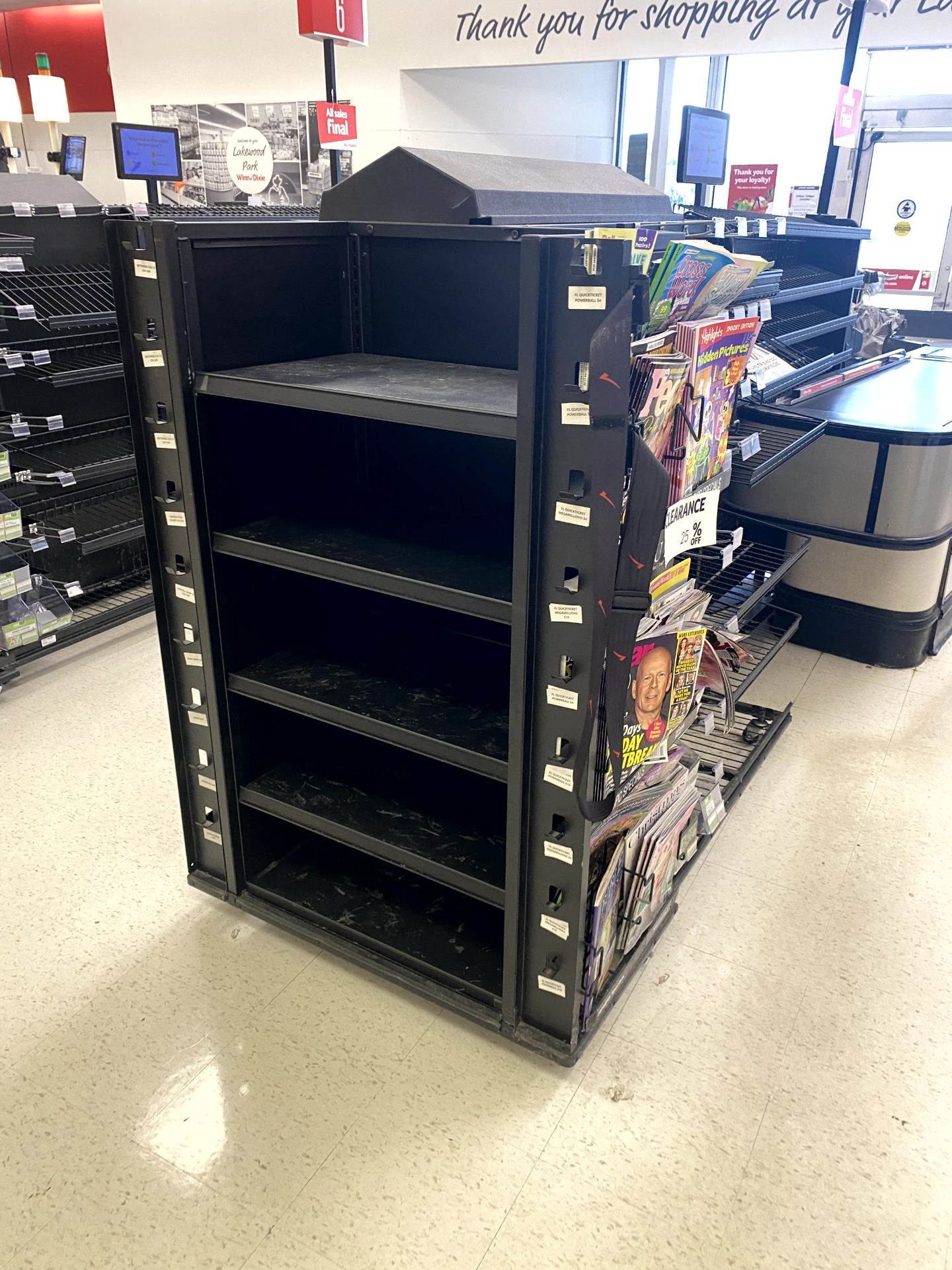 CHECKLANE MERCHANDISERS (COOLERS NOT INCLUDED) - Image 2 of 3