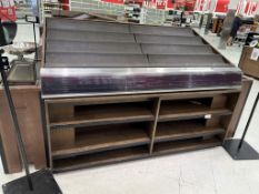 6FT ADJUSTABLE SLANT PRODUCE MERCHANDISING TABLES
