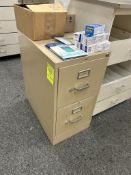 HON TWO DRAWER FILE CABINET