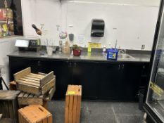 FLORAL MILLWORK SINK COUNTER