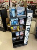 FOUR WAY DVD MERCHANDISER