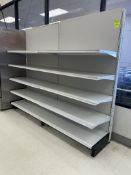 8FT OF MADIX WALL SHELVING