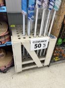 WOODEN UMBRELLA MERCHANDISER